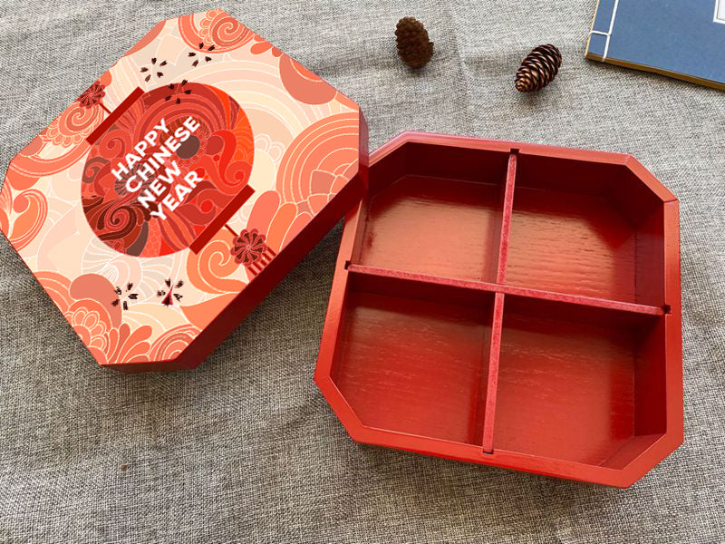 Customized New Year Storage Box | 企業定製新年禮品 新年糖果瓜子收納盒