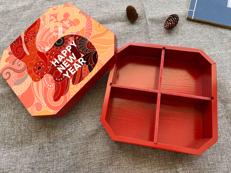 Customized New Year Storage Box | 企業定製新年禮品 新年糖果瓜子收納盒