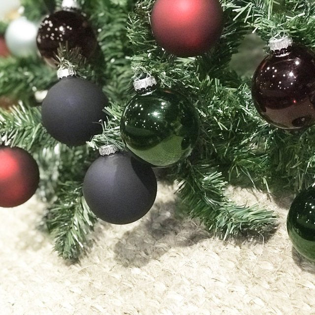 Christmas Tree Decoration | 客製企業聖誕樹裝飾球 訂製logo閃片聖誕球