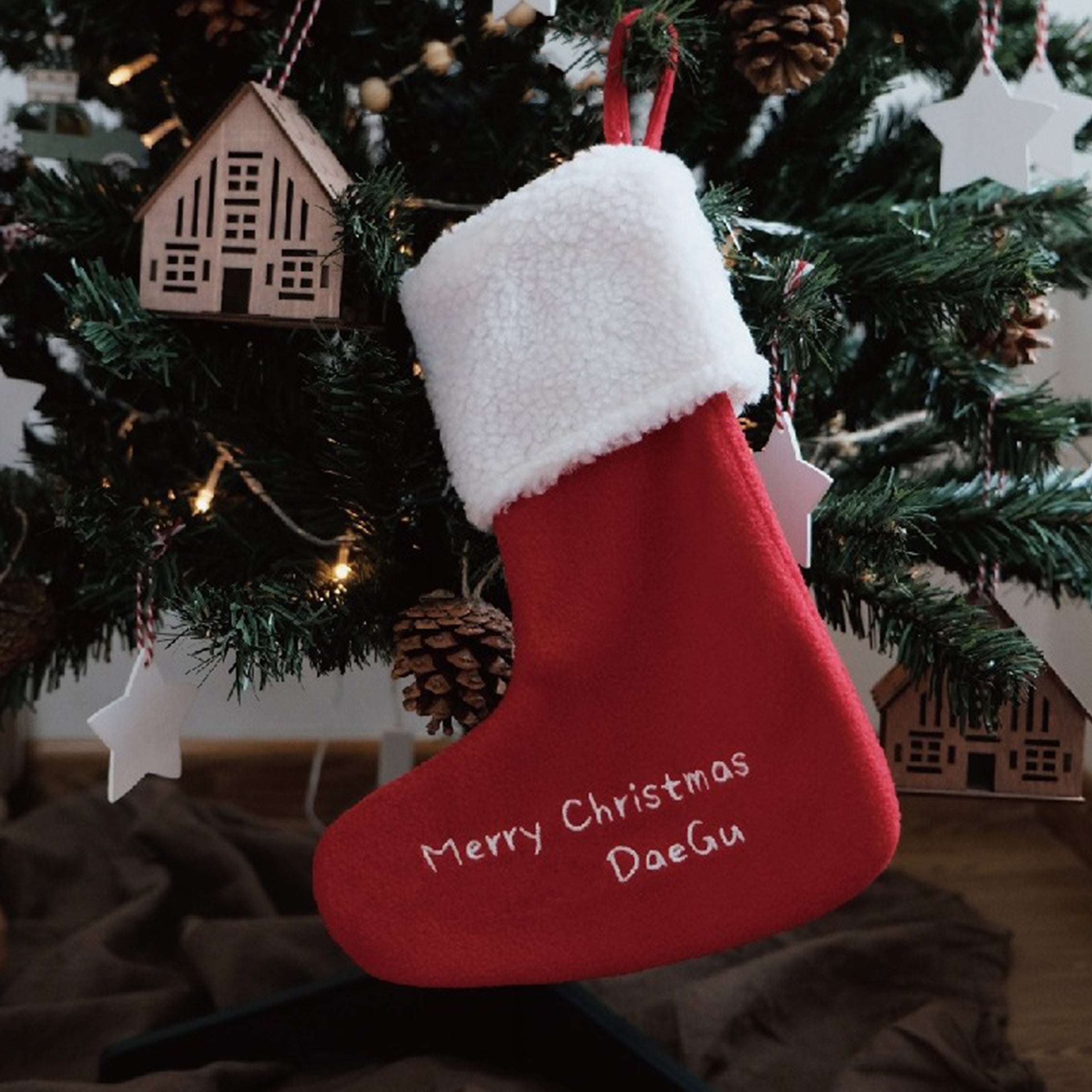 Christmas Tree Decoration | 客製節日聖誕禮物定製襪 聖誕樹掛件企業禮品