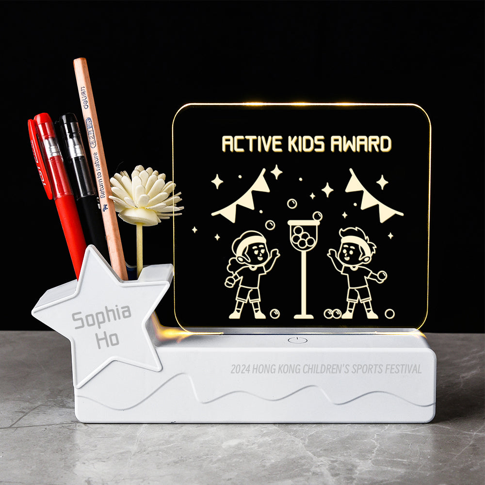 Acrylic Night Light Trophy | 亞克力小夜燈兒童獎座 BG20-63