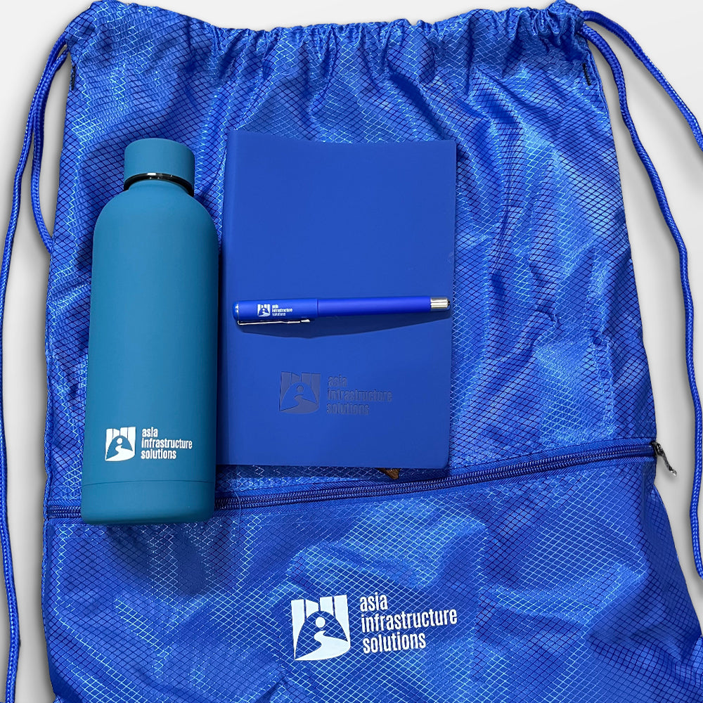 [Case Studies]Asia infrastructure solutions | Drawstring Bag Exquisite Gift Set
