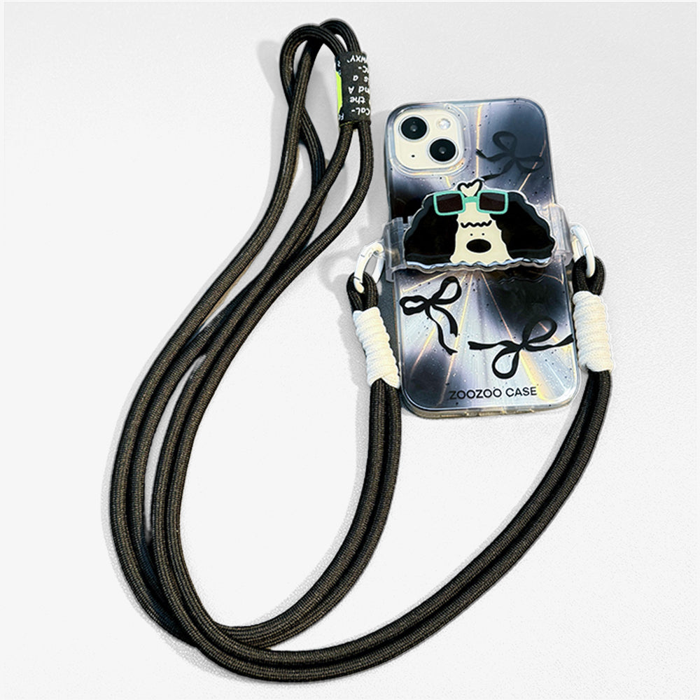 Acrylic Animal Clip Phone Lanyard | 異型動物造型手機背夾挂繩 BG27-31