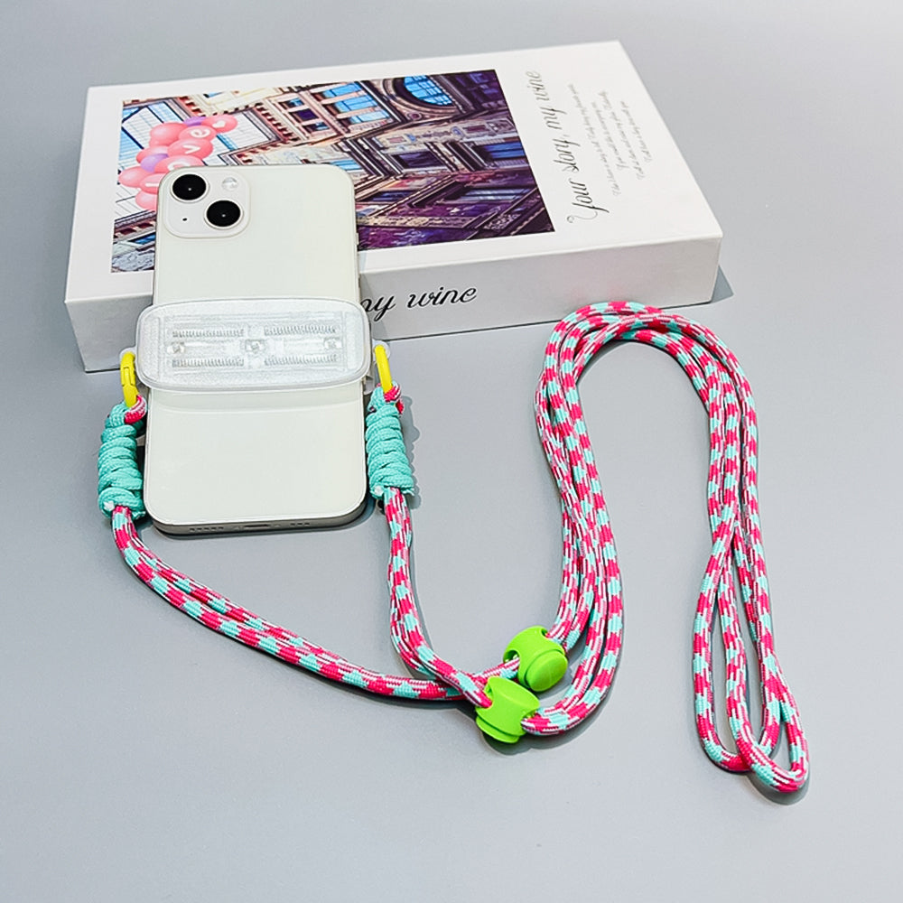 Transparent Phone Clip Lanyard | 透明手機夾斜孭挂繩 BG27-35