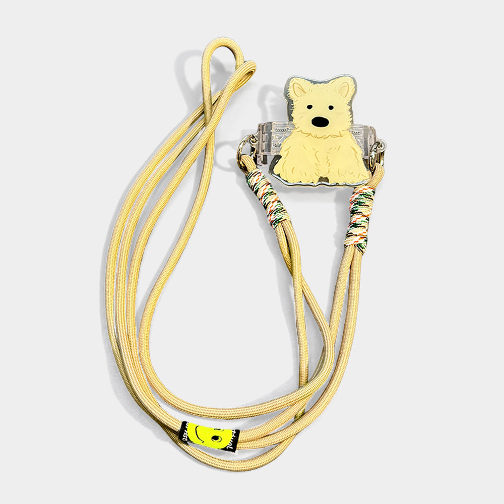Acrylic Animal Clip Phone Lanyard | 異型動物造型手機背夾挂繩 BG27-31