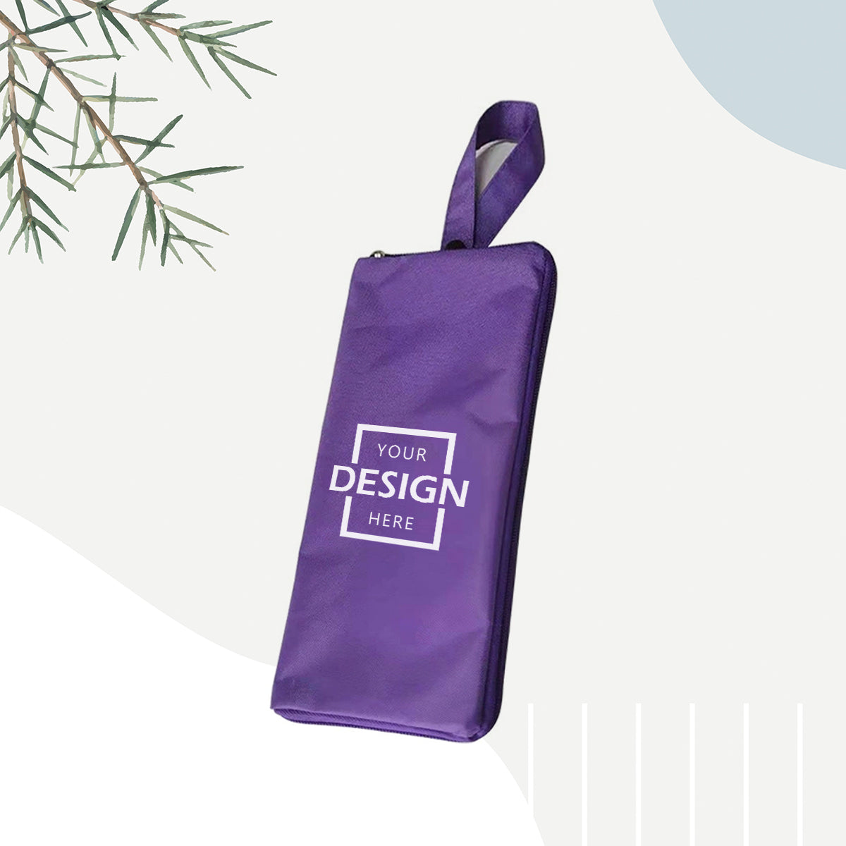 【定製】牛津布+毛巾布雨傘袋 簡約手提設計 防潑水便攜