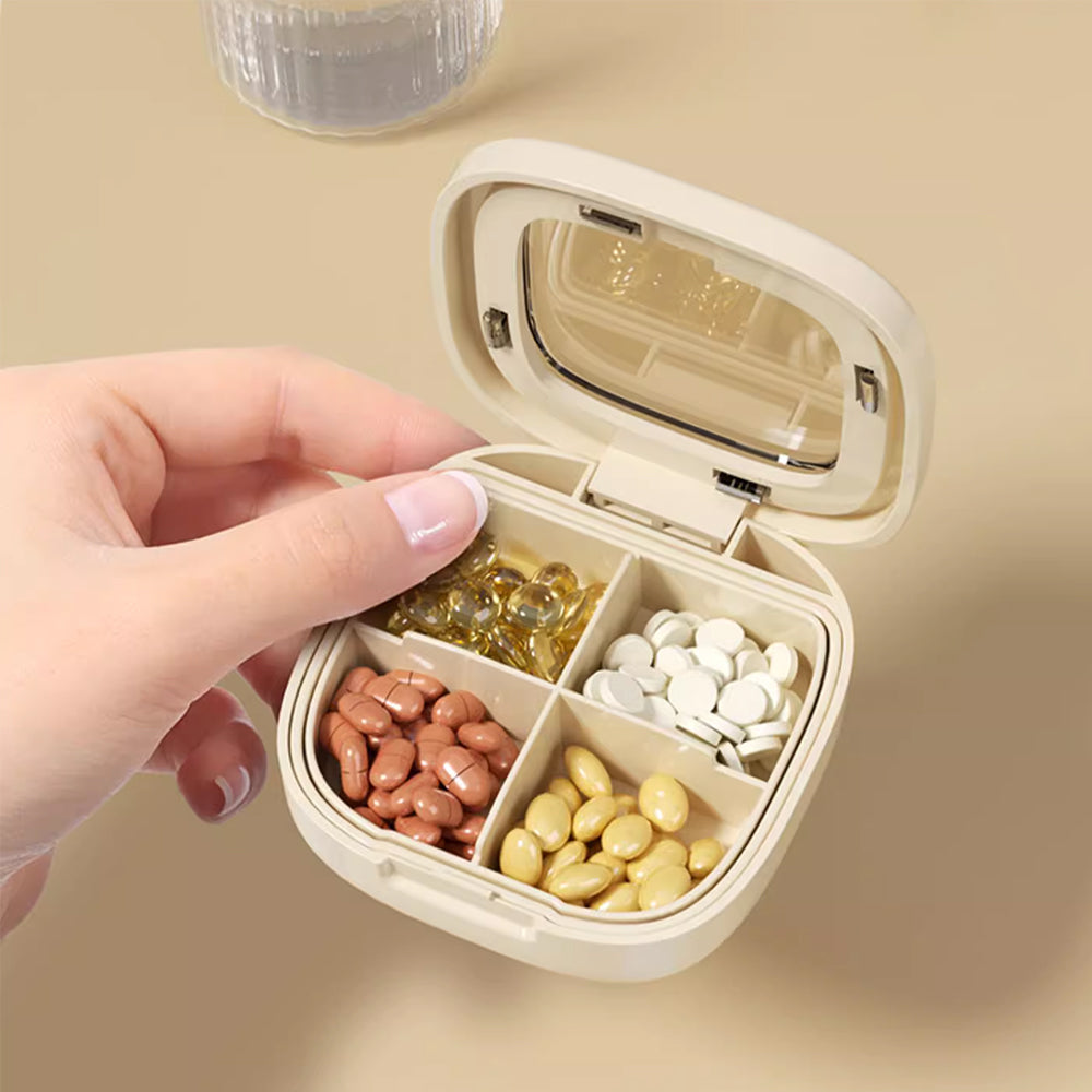 Large Capacity Dispenser Pill Box | 大容量分格藥盒旅行分裝盒 BG23-187