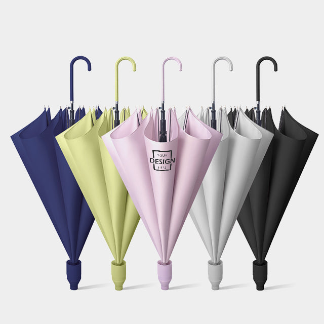 Umbrella with waterproof cover, long handle umbrella, straight umbrella with customized logo|自帶防水套雨傘,長柄傘,直桿傘定製logo BG23-208