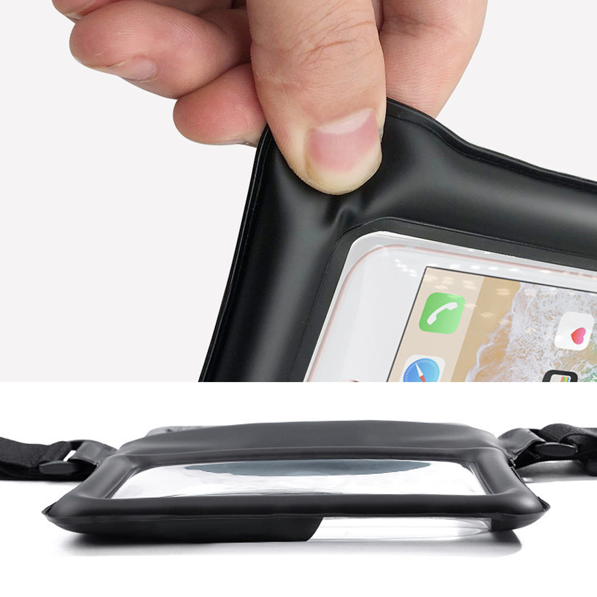 Mobile Phone Waterproof Bag Swimming Diving Floating Waterproof Crossbody Bag|手機防水袋遊泳潛水漂浮防水斜跨腰包BG27-39