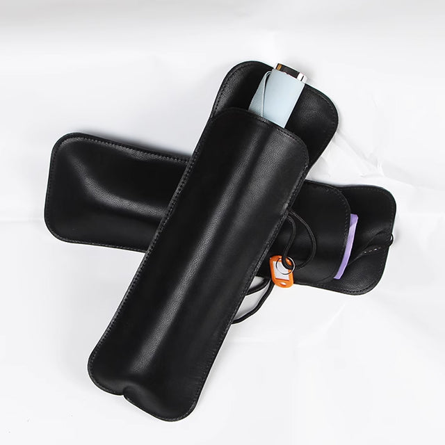Customized umbrella storage bag, leather umbrella bag accessories|定制雨傘收納袋,皮革傘袋配件BG34-121