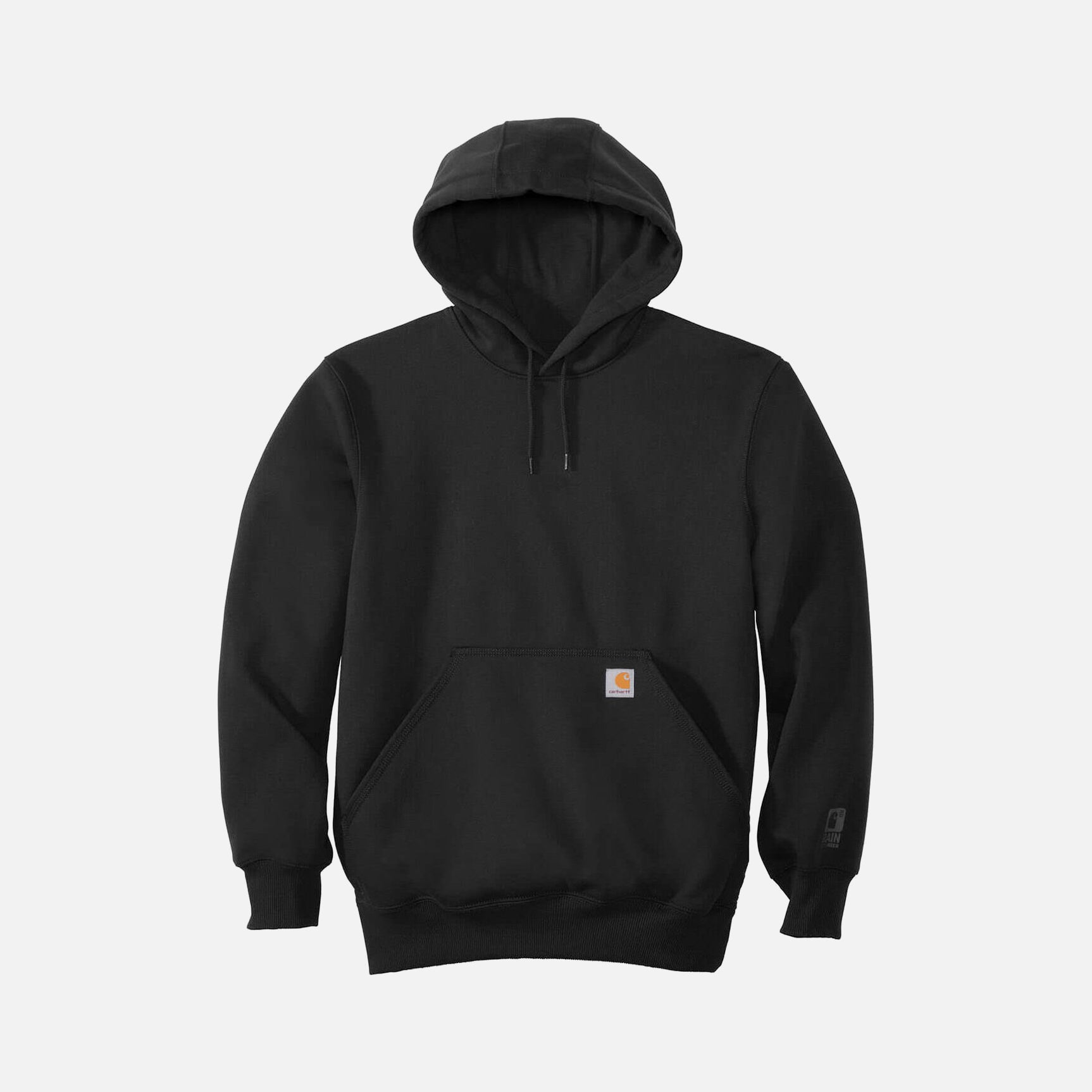 Carhartt Men's Black Heavyweight Hooded Sweatshirt | Carhartt 男款黑色重磅連帽運動衫