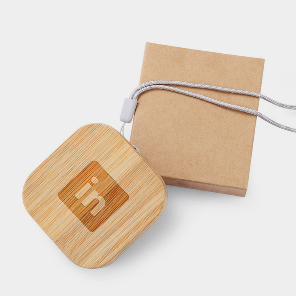 ECO Charging Cable Converter Case | 方形環保竹木充電線收納盒 BG27-27