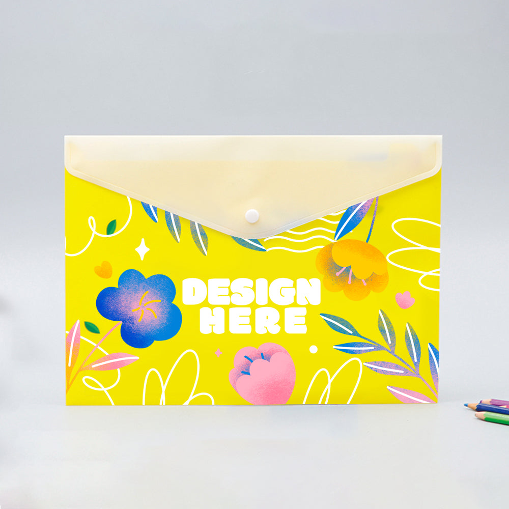 Plastic folder 膠 Folder 文件夾 滿彩印刷(客製化Logo)Custom Design