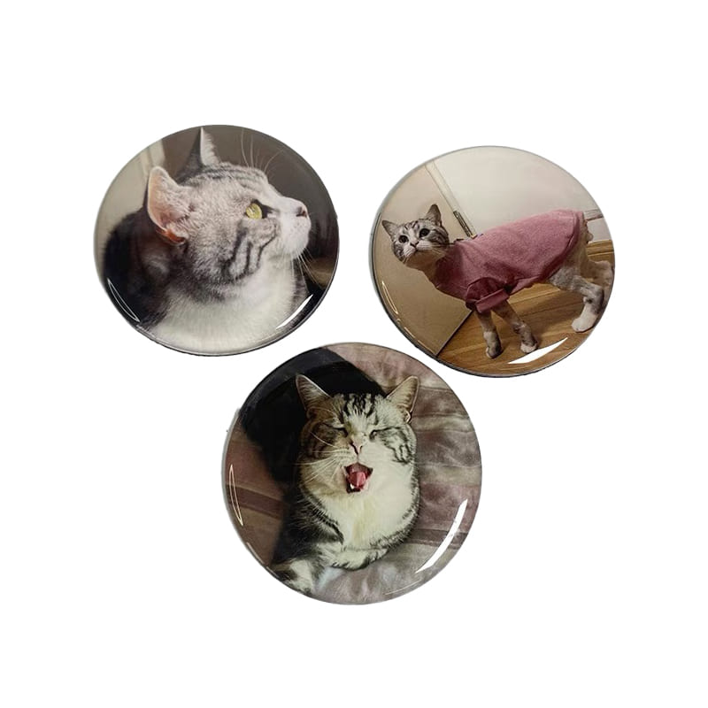 Customized photo glue refrigerator magnet | 滴膠冰箱貼定製 BG23-174