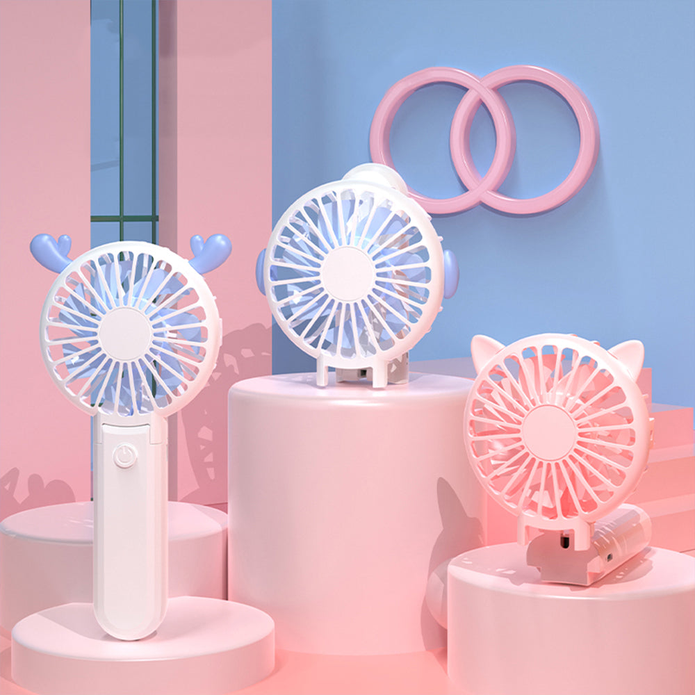 Customized Handheld Foldable Cute Design Fan BG28-40