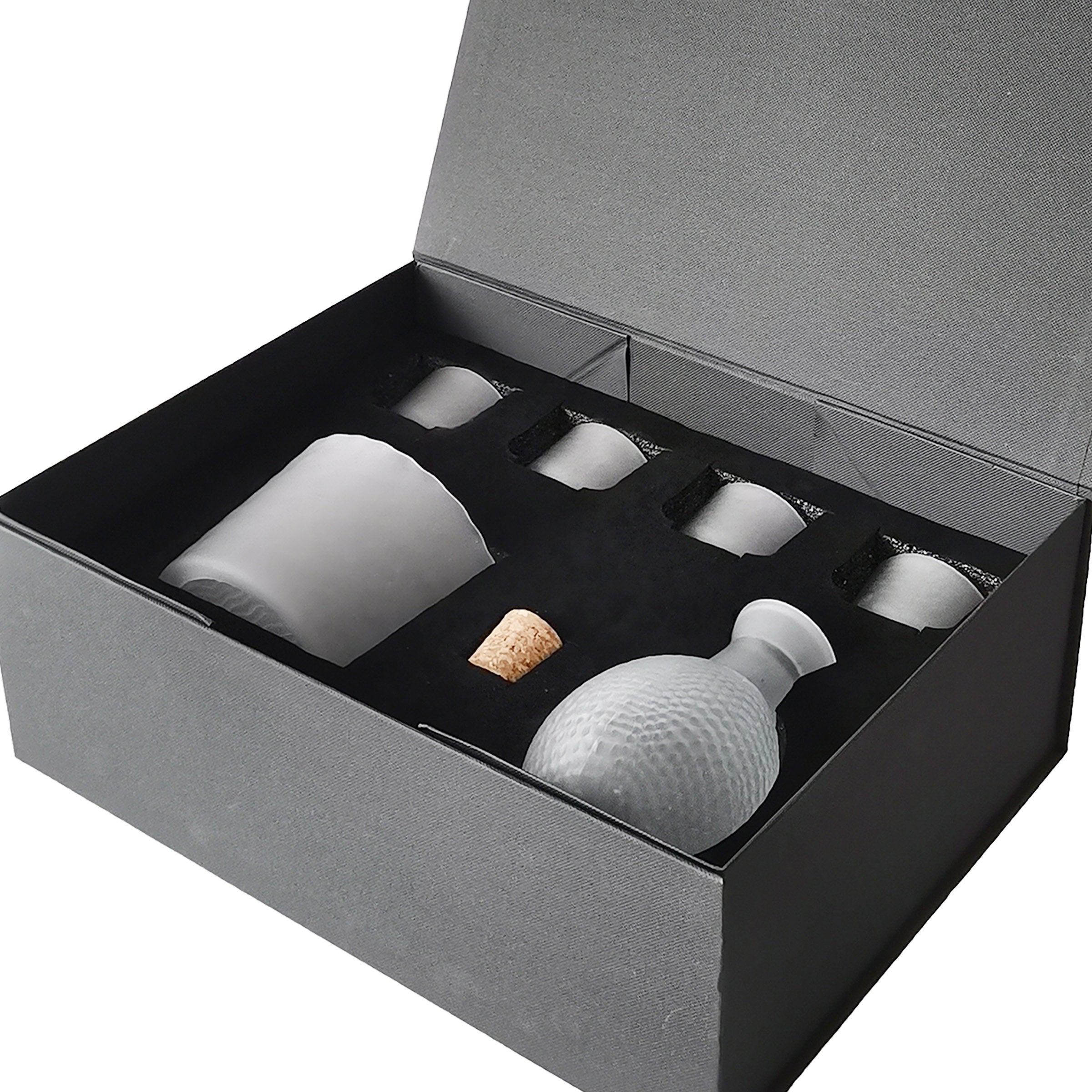 Japanese Hammered Sake Set