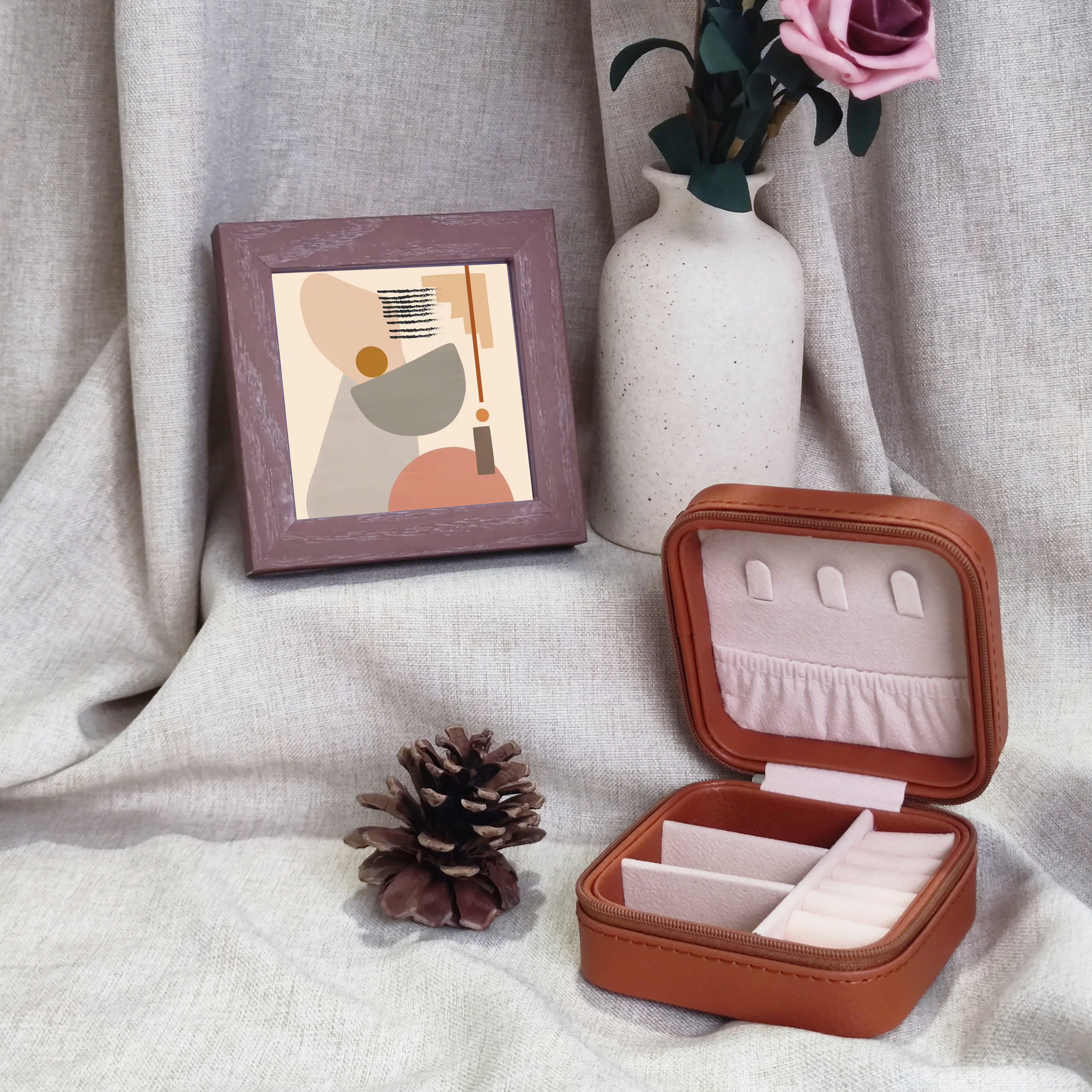 Portable Jewelry Gift Box