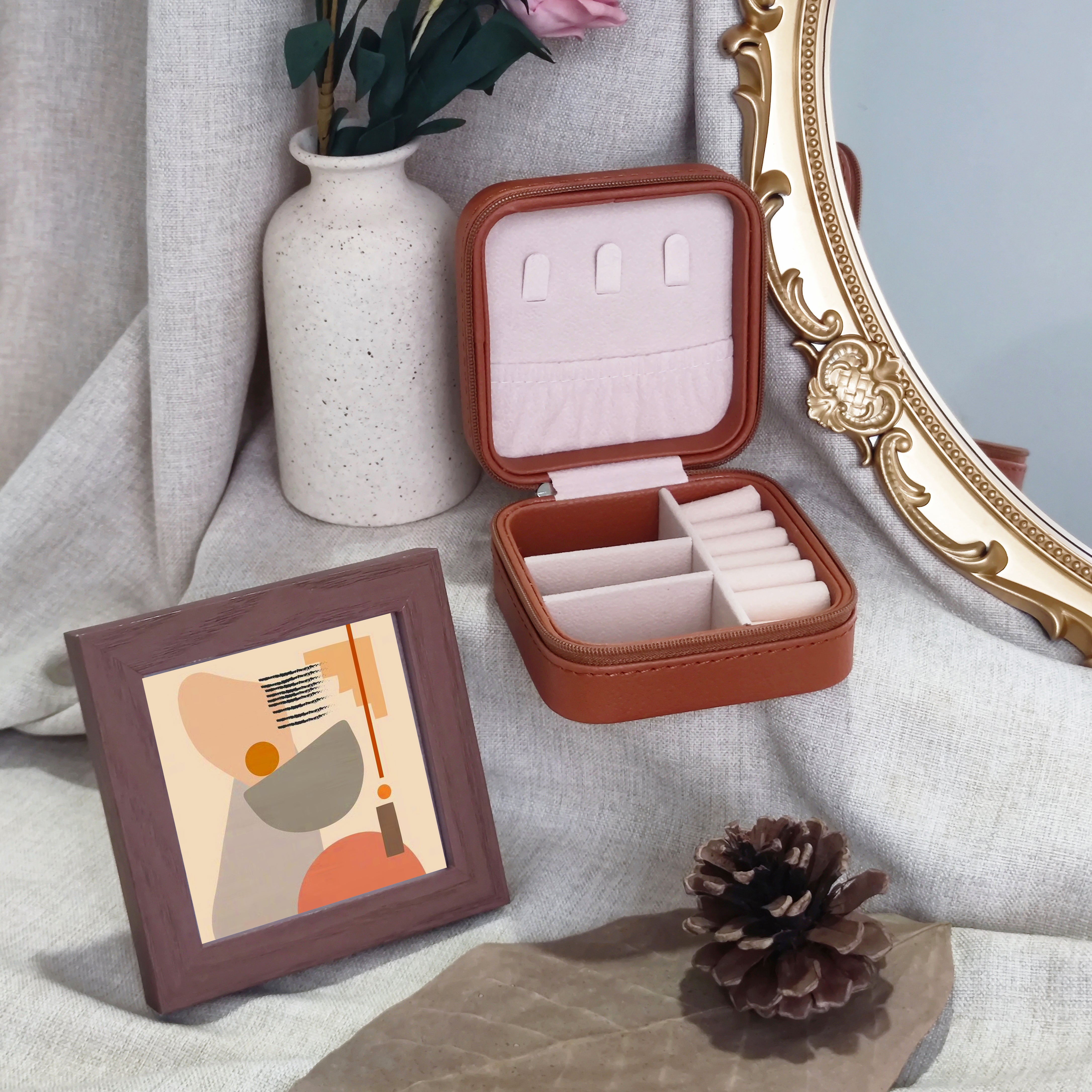 Portable Jewelry Gift Box