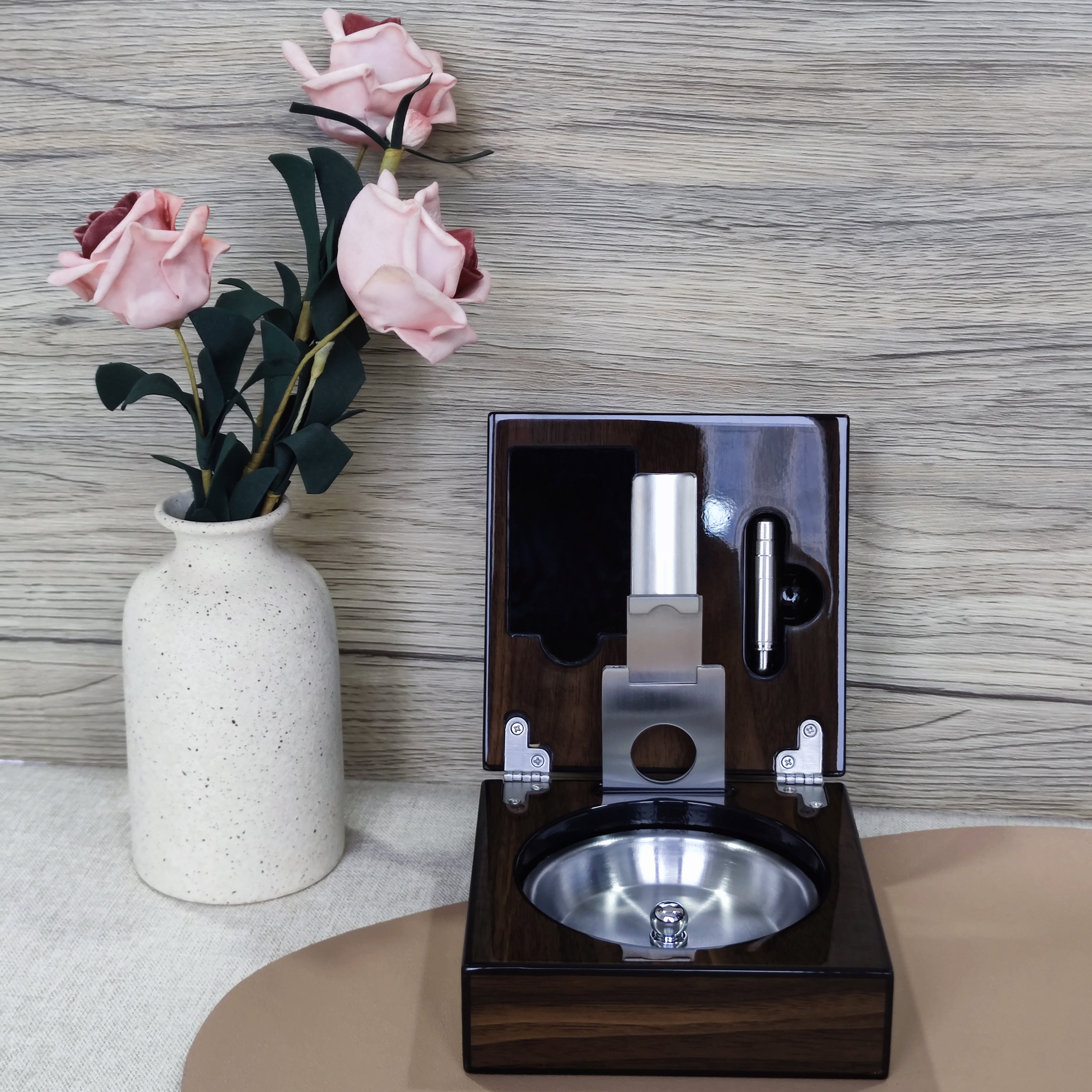 Luxury Cigar Humidor Set