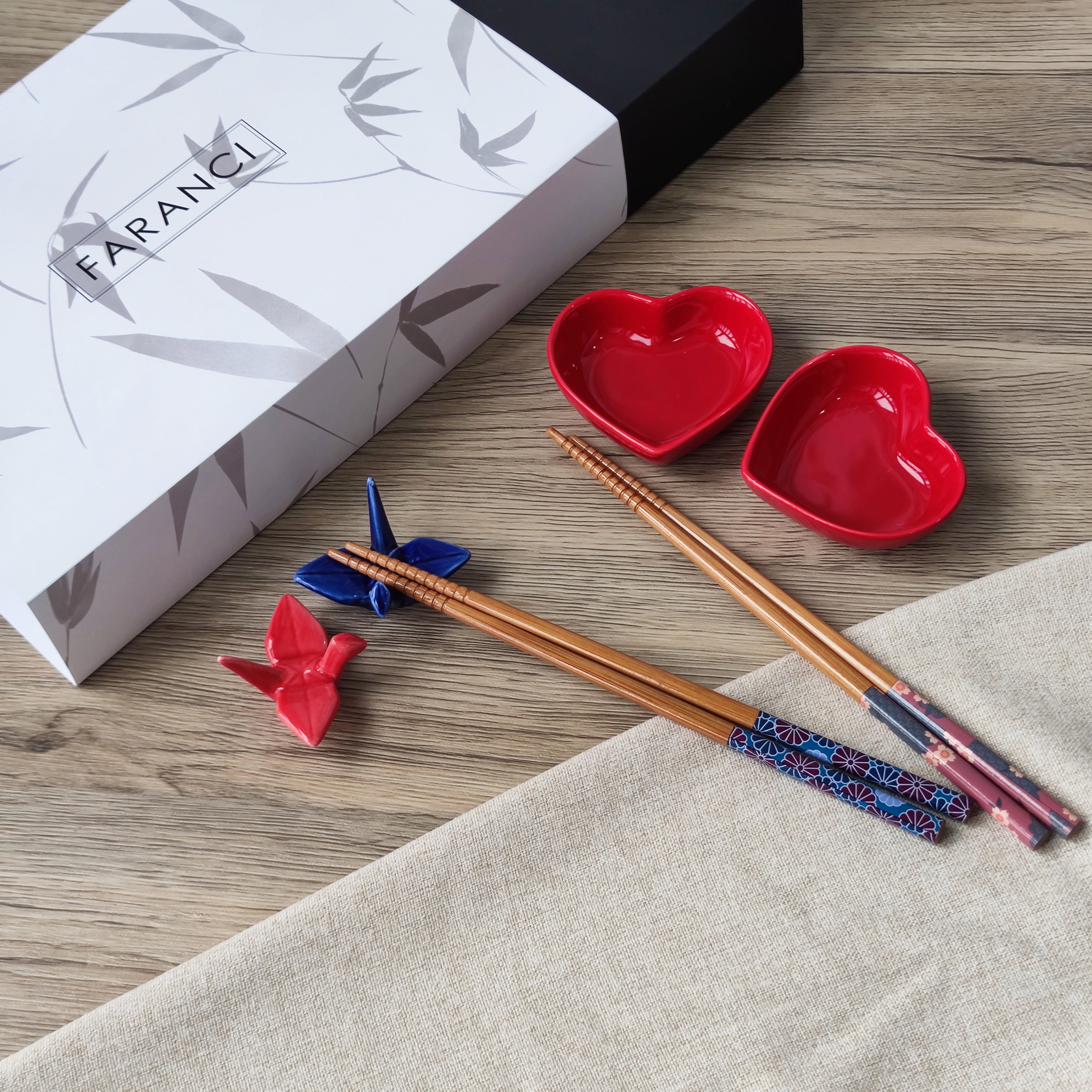 Japanese-style Patterned Chopsticks Gift Set