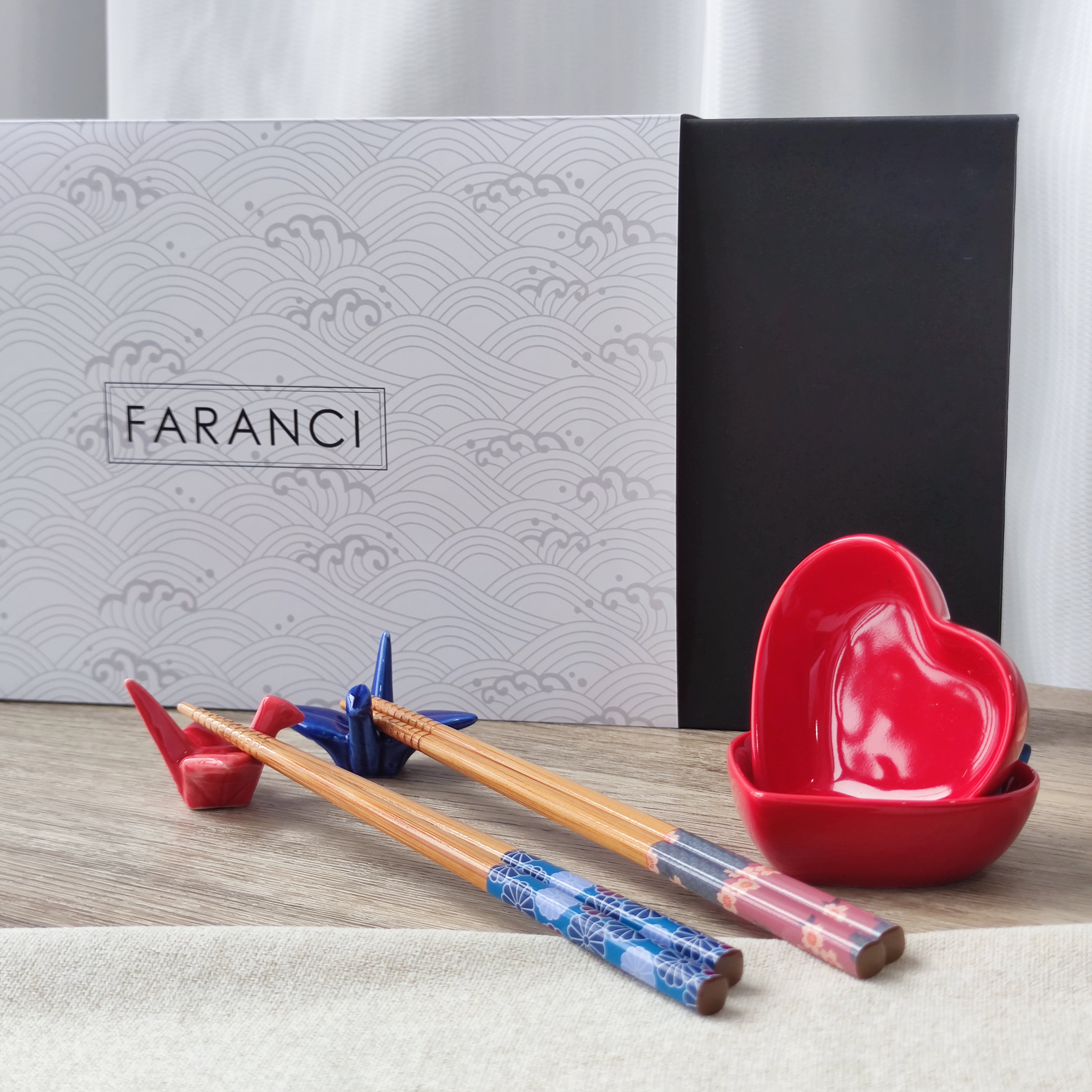 Japanese-style Patterned Chopsticks Gift Set