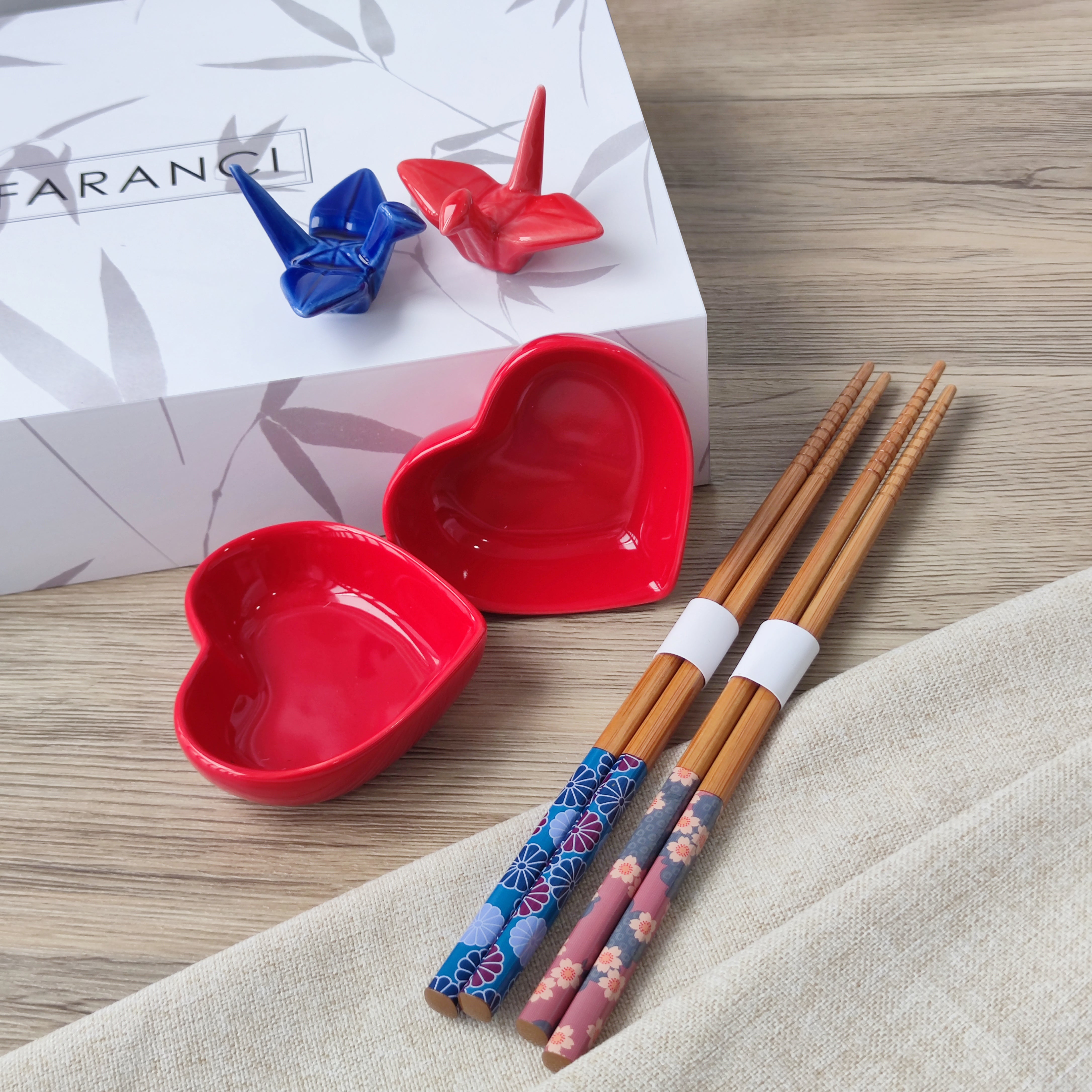 Japanese-style Patterned Chopsticks Gift Set