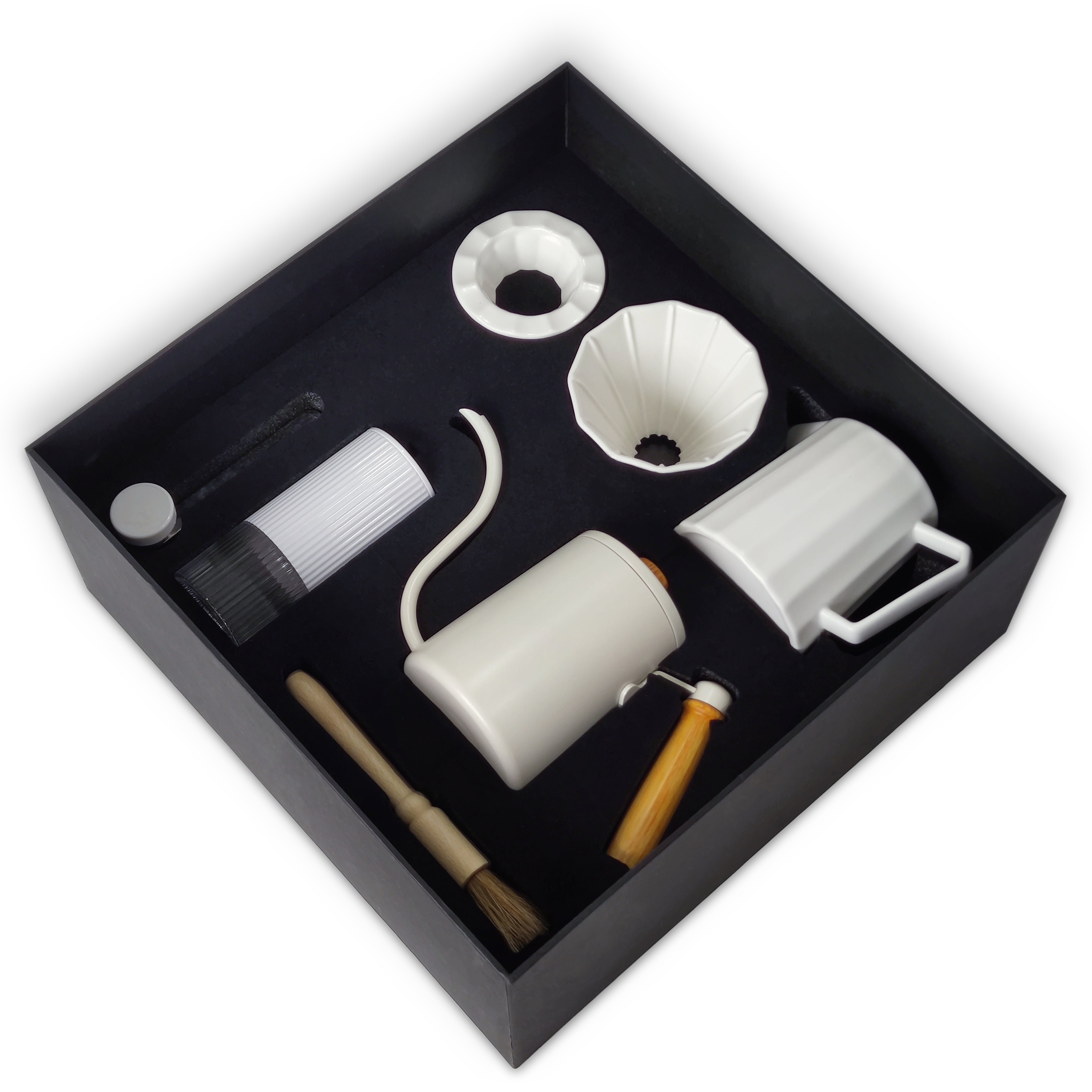 Coffee brewing kit
