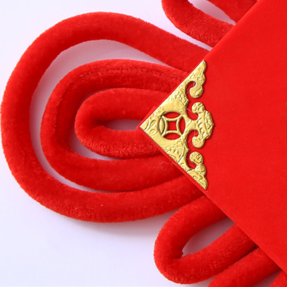 Lucky Character Ruyi Knot Charm | 新年福字如意結挂飾 BG30-40