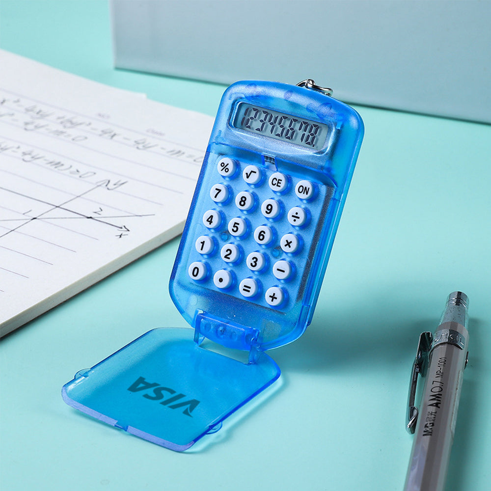 Mini Flip-Top Calculator Keychain | 迷你翻蓋計算機匙扣 BG28-52