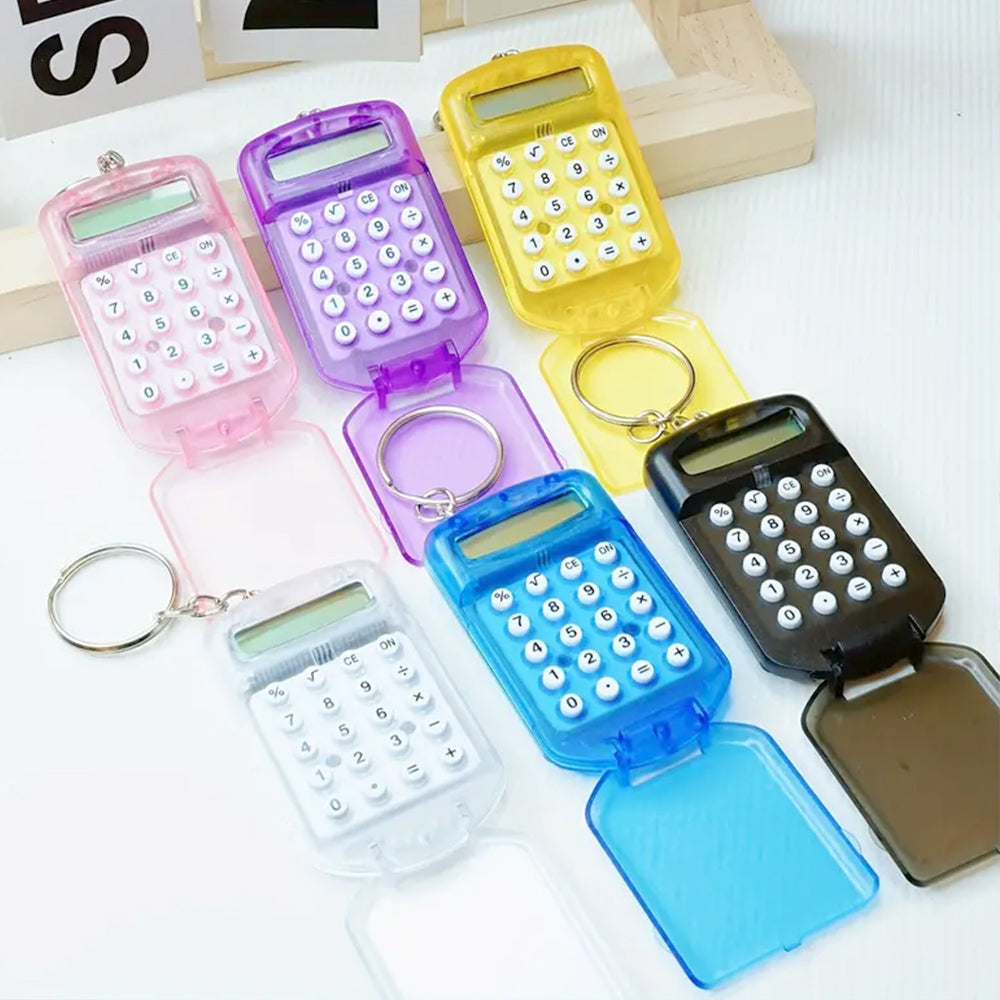 Mini Flip-Top Calculator Keychain | 迷你翻蓋計算機匙扣 BG28-52