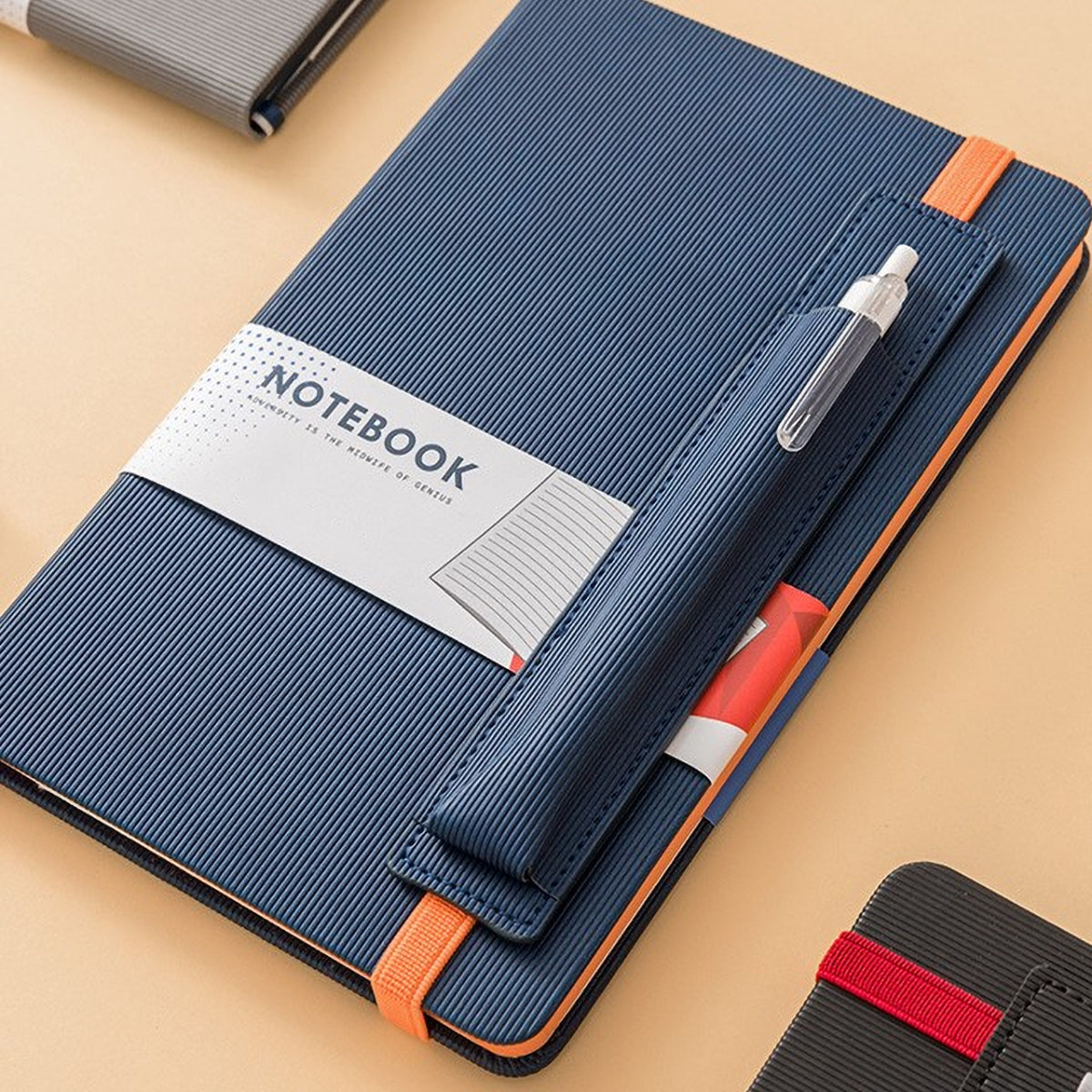 A5 notebook with pen| 帶筆A5筆記本簿BG08-25