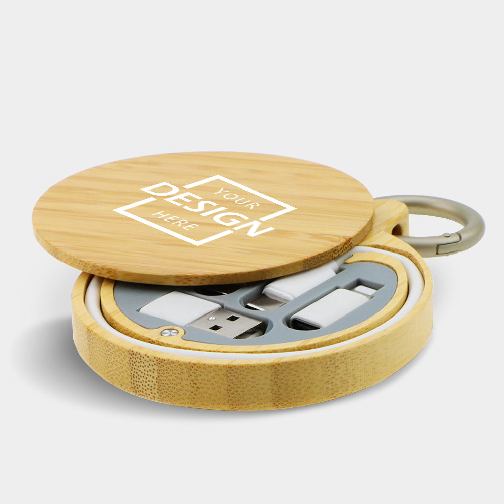 ECO Charging Converter Case with Carabiner | 登山扣款充電轉換頭環保收納盒 BG27-25
