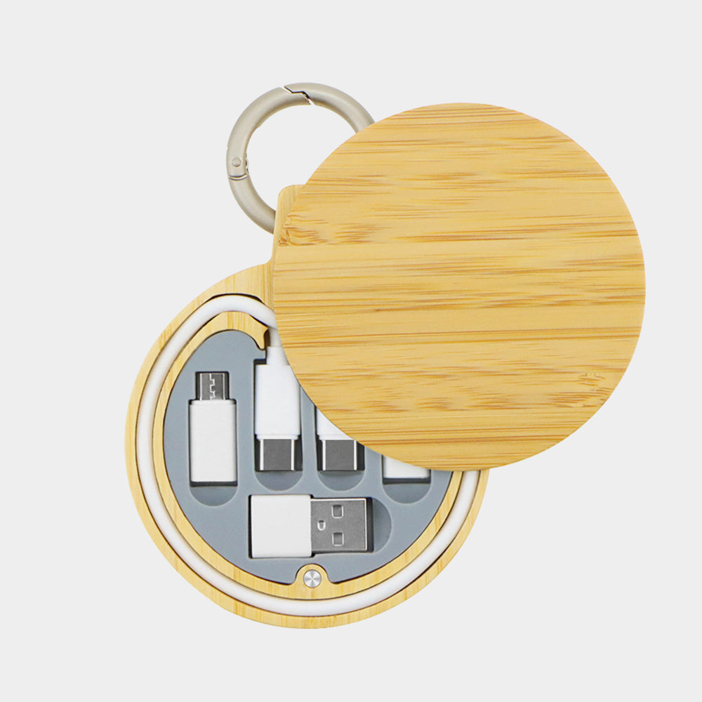 ECO Charging Converter Case with Carabiner | 登山扣款充電轉換頭環保收納盒 BG27-25