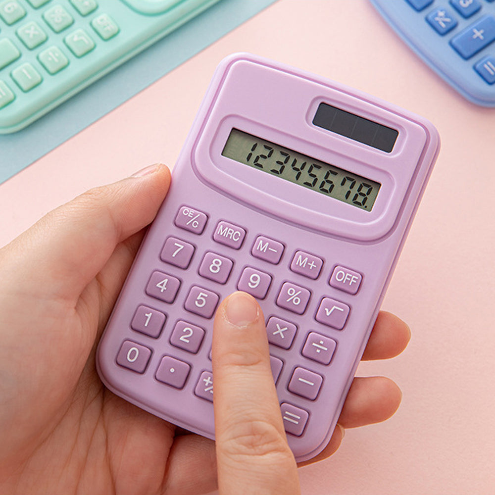 Solar Mini Pocket Calculator | 太陽能迷你便攜計算機 BG28-50