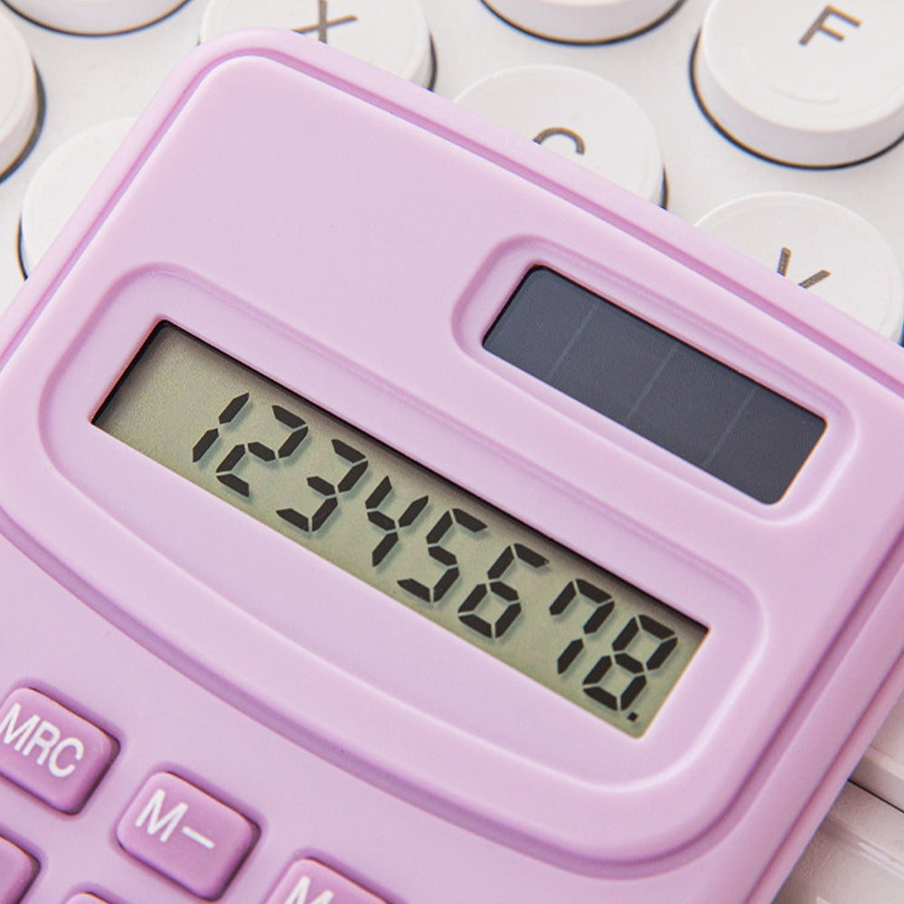 Solar Mini Pocket Calculator | 太陽能迷你便攜計算機 BG28-50
