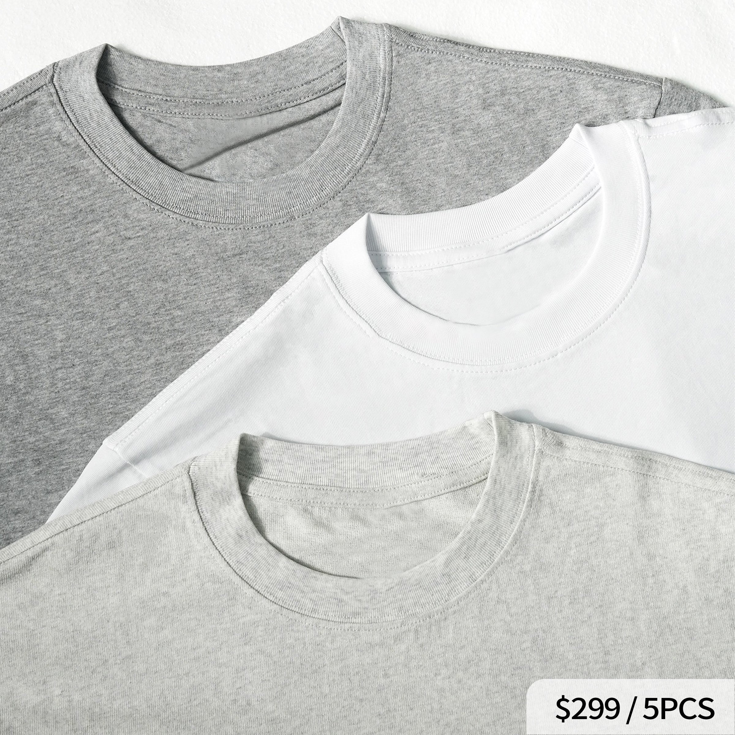 【Family Gifts】T-shirt Customization T-shirt printing logo x 5pcs | 親子裝定制