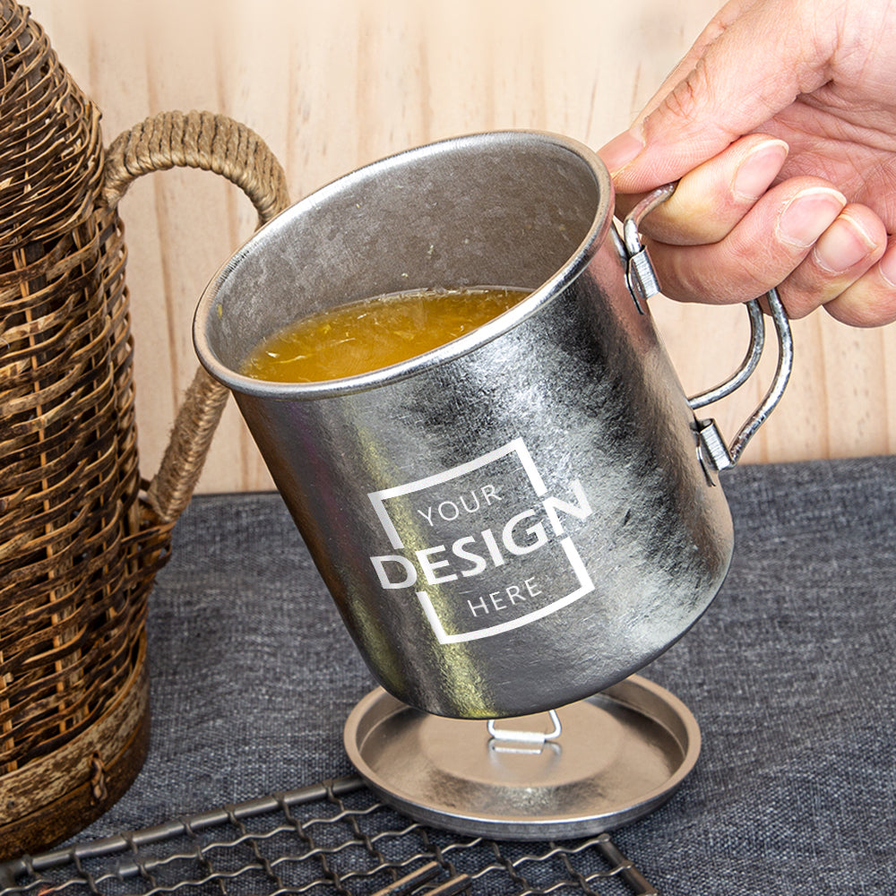 High quality custom Titanium Cup∣HK訂製鈦杯帶蓋子BG26-99