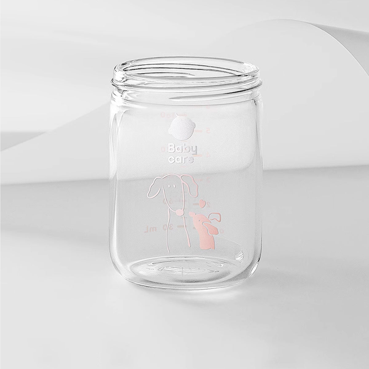 Babycare | babycare歪頭玻璃奶瓶新生嬰兒0到6個月無定制 BG07-25