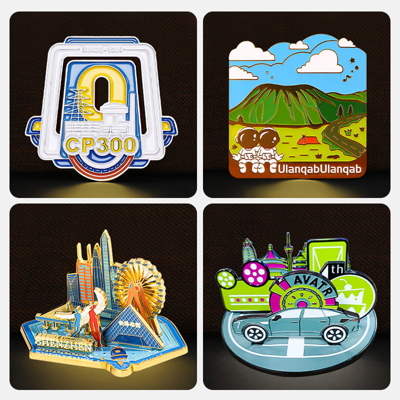 custom shape metal badge | 自定義金屬徽章 BG22-79