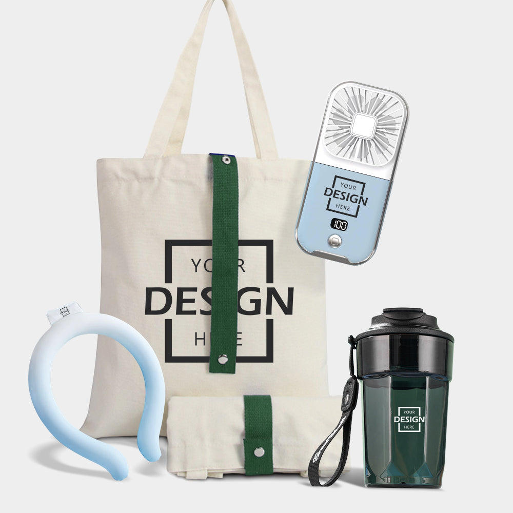 Summer Corporate Gift Set | 夏日禮品套裝 風扇定制 清涼套裝 企業定制
