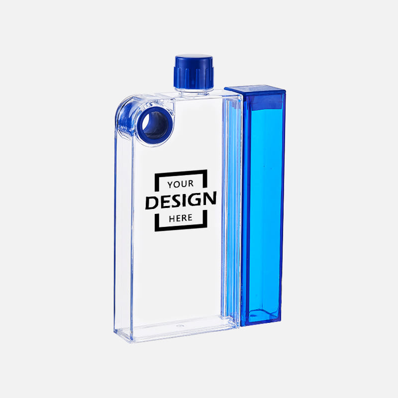 Colorful square flat water bottles 彩色扁水樽BG26-117