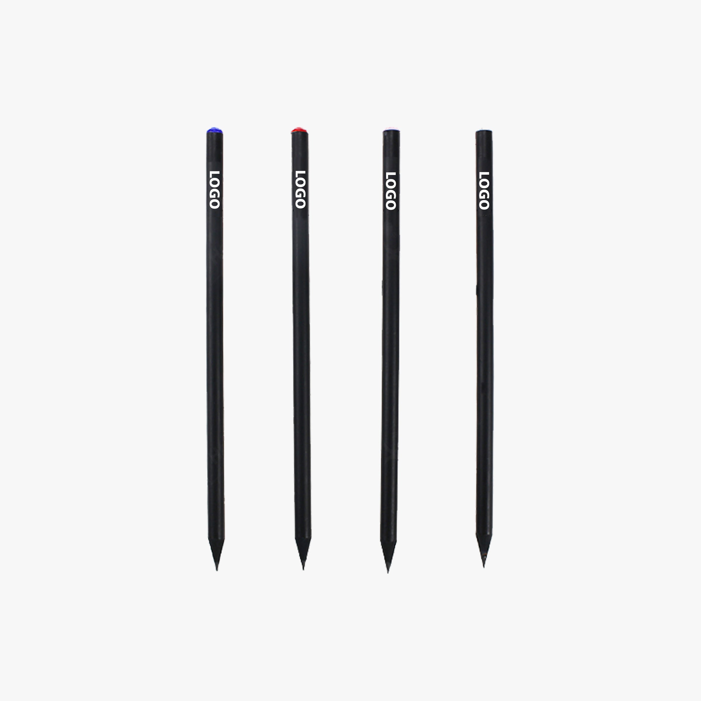 Minimalism Stationery Pencil | 創意黑杆多彩點鑽鉛筆定制