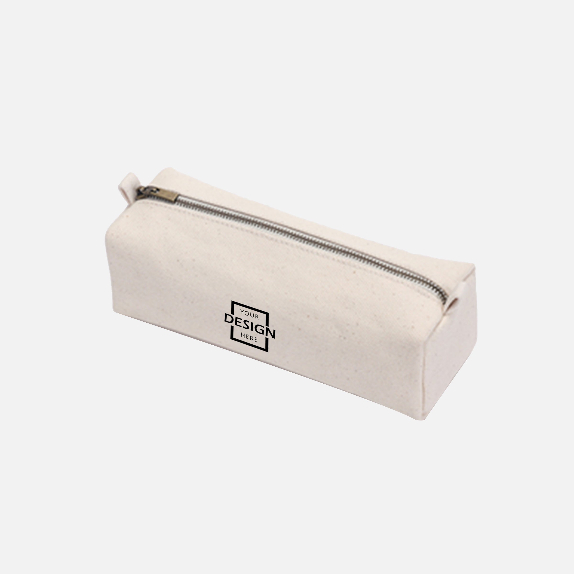 Cotton Canvas Bag Pen pouch |簡約質感方形筆袋定制BG22-42