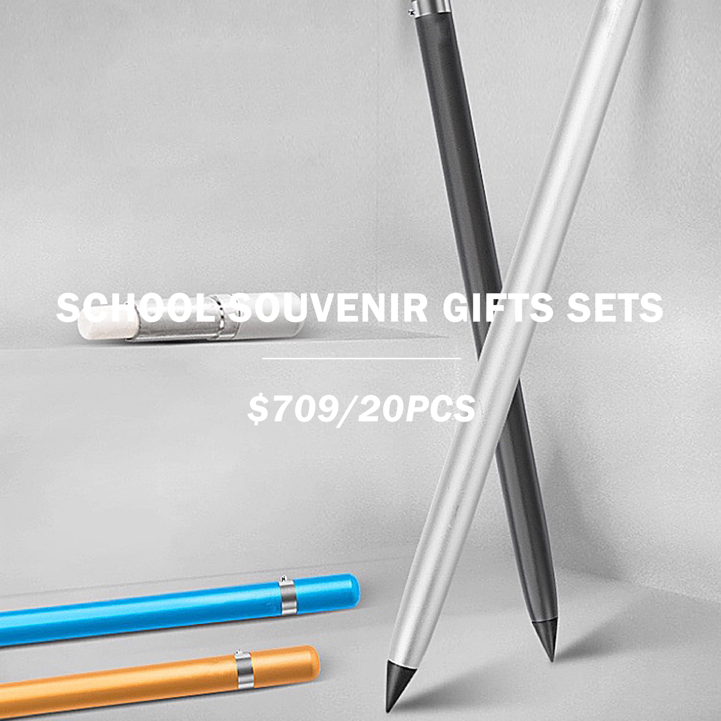 【FAMILY GIFTS】Creative pencil & erasable pencil printing logo x 20 pcs | 創意鉛筆20件套訂製 鉛筆訂製