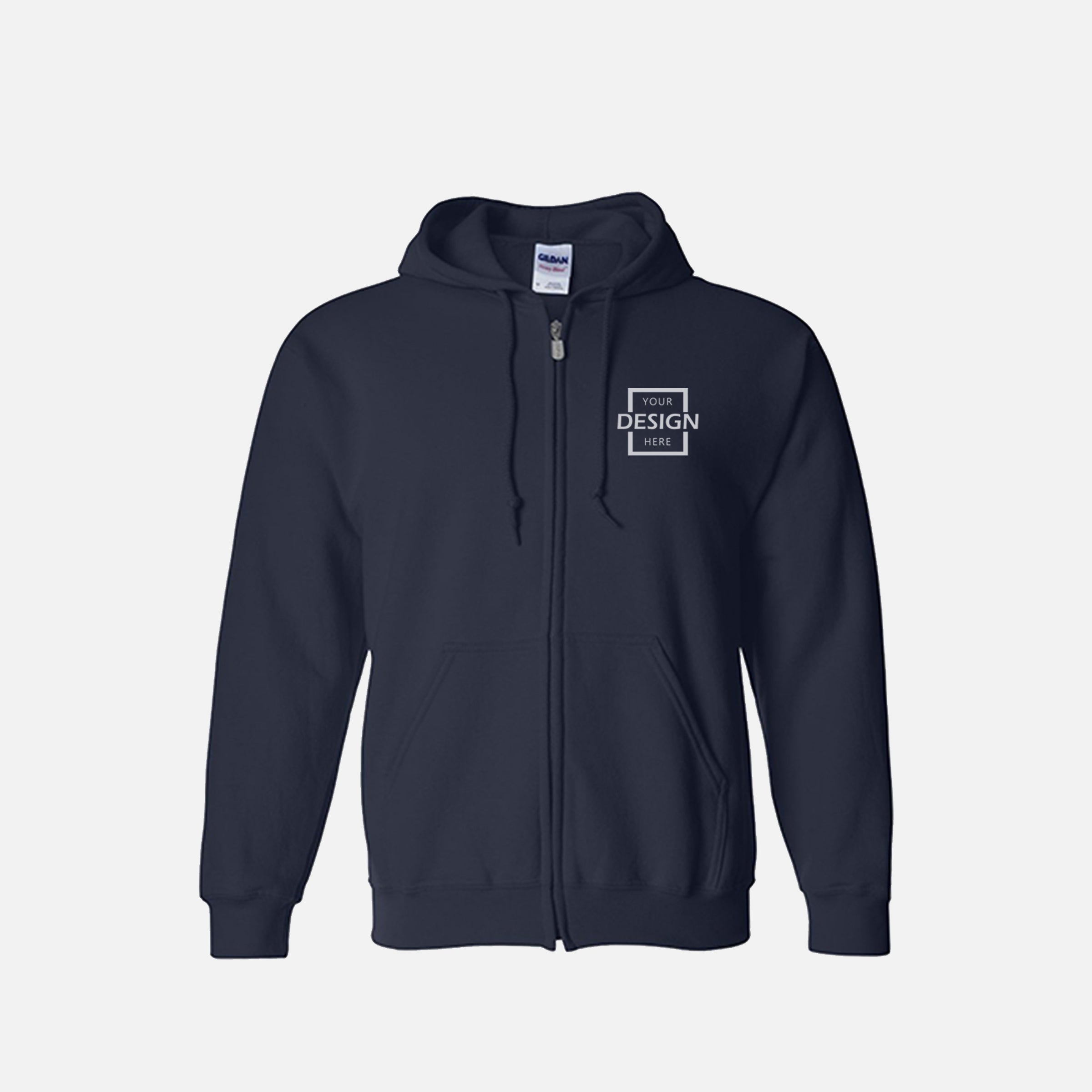 285g Hoodie&Sweater Zipper Hoodie | HK 簡約拉鏈帶帽衛衣定制