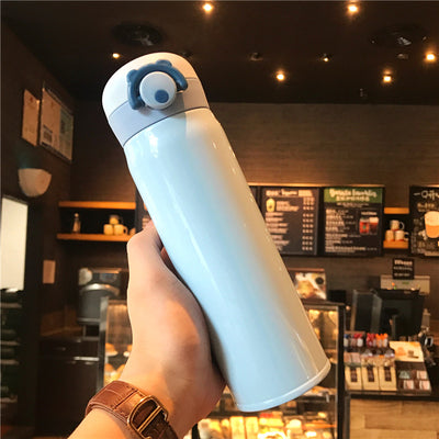 【水樽杯子】簡約純色保溫杯不銹鋼水杯創意大容量水樽BG26-4