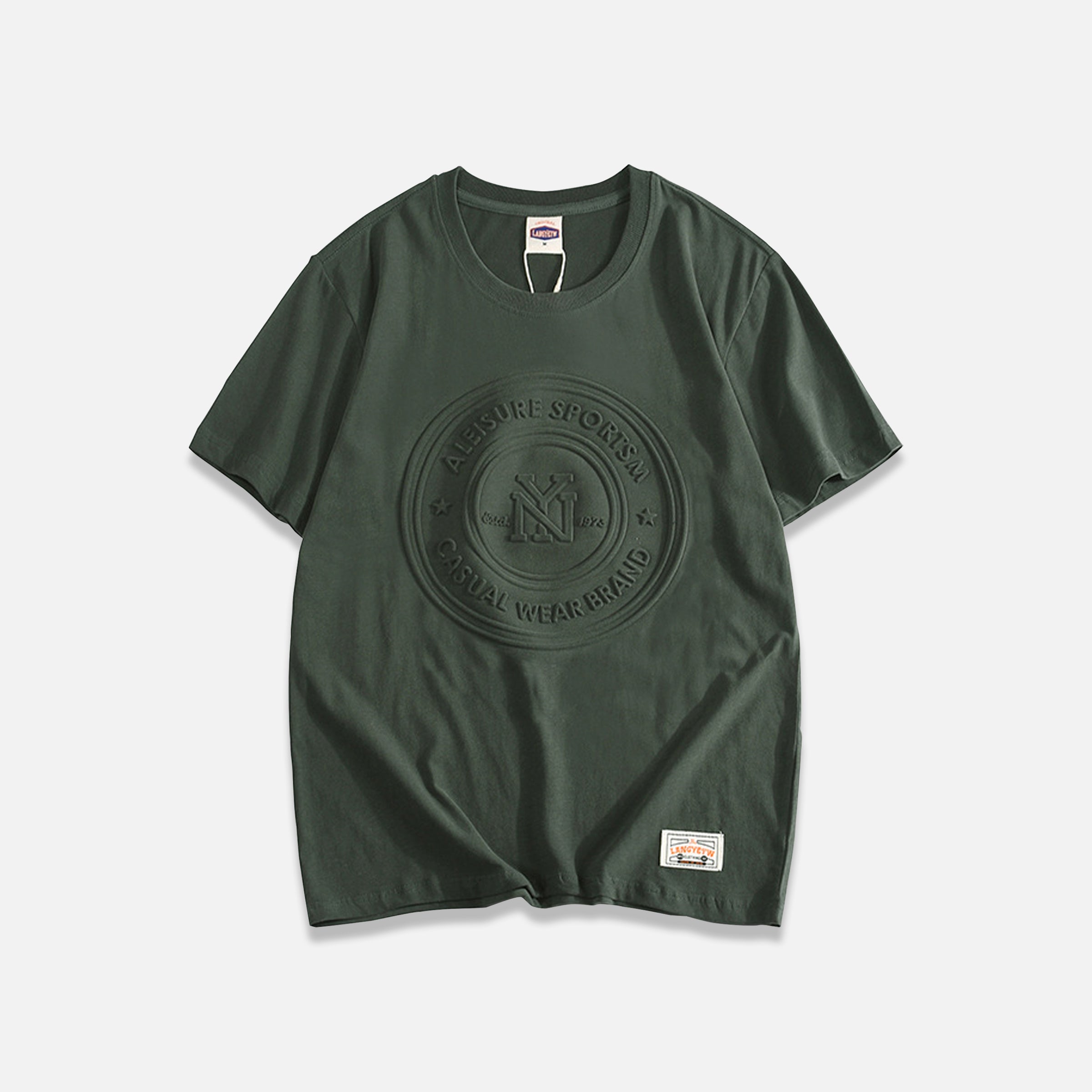 Embossed printing process custom T-shirt | 凹凸印花工藝訂製T恤