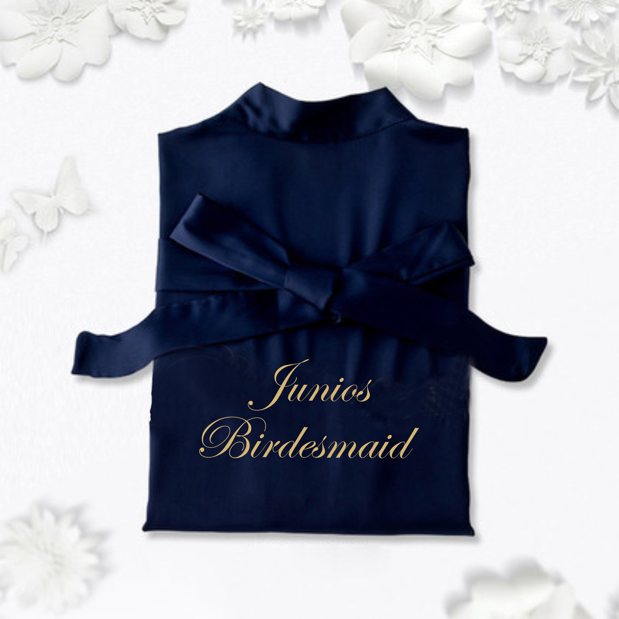 【婚禮系列】婚禮晨袍女新娘姐妹團絲綢客製化浴袍伴手禮BG31-7