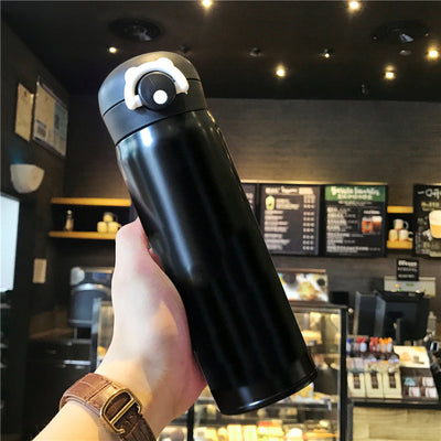 【水樽杯子】簡約純色保溫杯不銹鋼水杯創意大容量水樽BG26-4