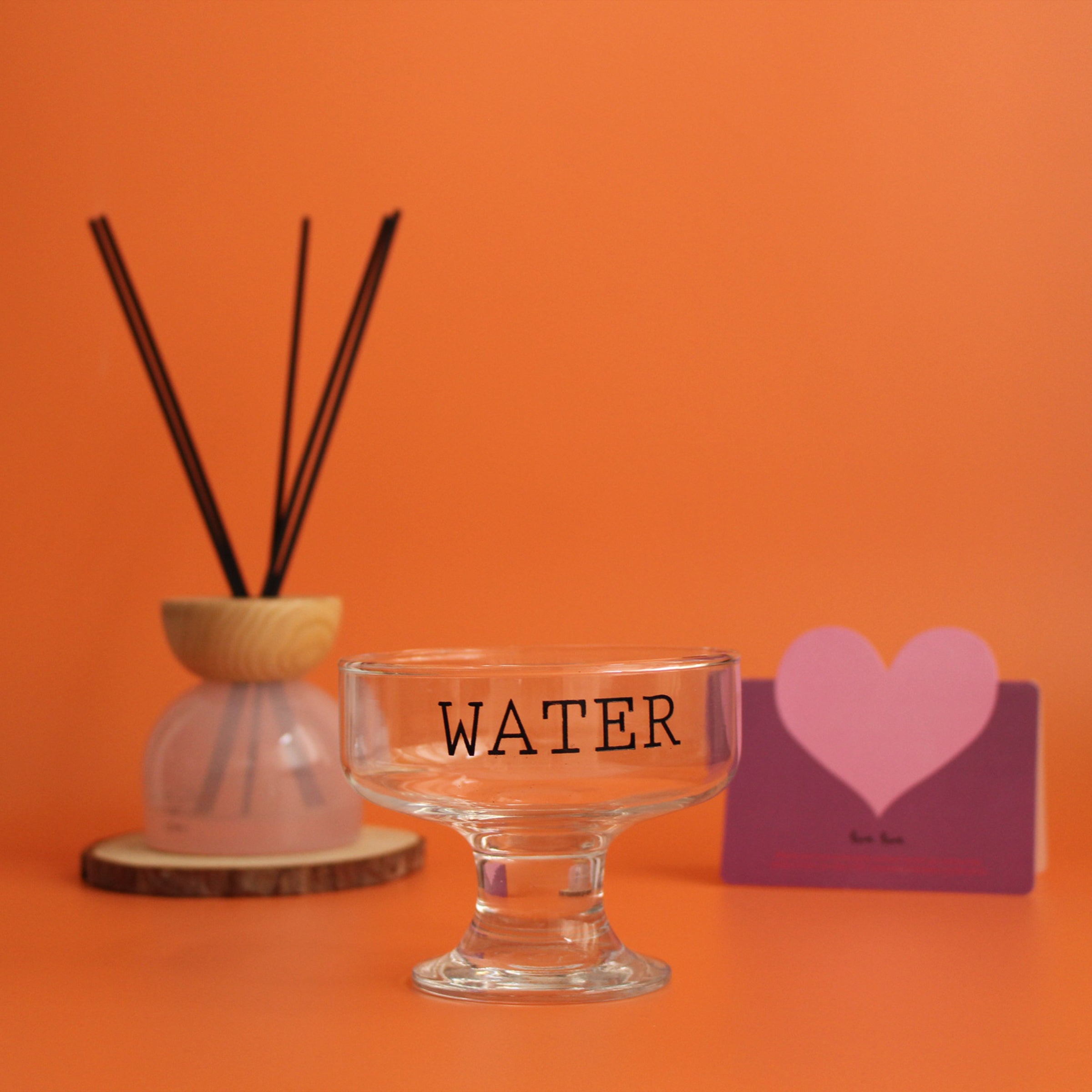 【北歐簡約字母系列】透明玻璃酸奶杯 玻璃冰激凌杯 送朋友禮物BG07-4